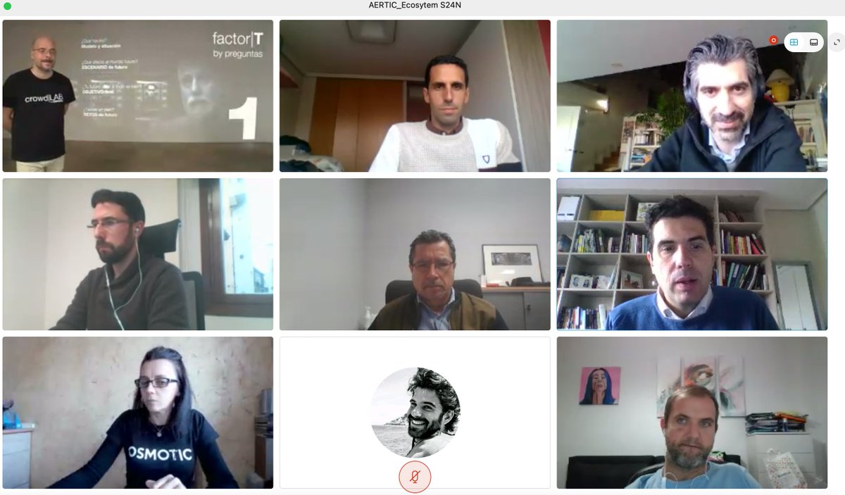 _lariojadigital's tweet photo. ➡️Continuamos con la última jornada de #FactorT del Ecosistema #SOSTIC.
Ahora nuestros equipos se reunirán para preparar las cuestiones que le preguntaremos a @BodegasTaron
@osmoticco
💡#RiojaTIC #AERTIC #TransformacionDigital https://t.co/y8oSovPmqm