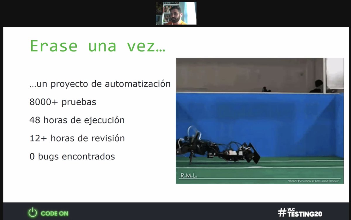 acaleromon's tweet image. Dame vitaminas! @TDelalic en el #vlctesting20 transmitiendo experiencias!