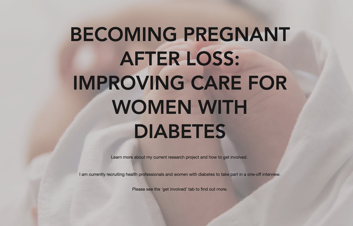 ellabelladyer's tweet photo. Women with #diabetes have a higher risk of problems in #pregnancy 

Existing guidance doesn't talk about the challenges of becoming pregnant after a baby has died in a previous pregnancy or in early life

My research aims to change this. Find out more 👇🏽 

https://t.co/stfZl0vlyX https://t.co/HjEQ30zORZ