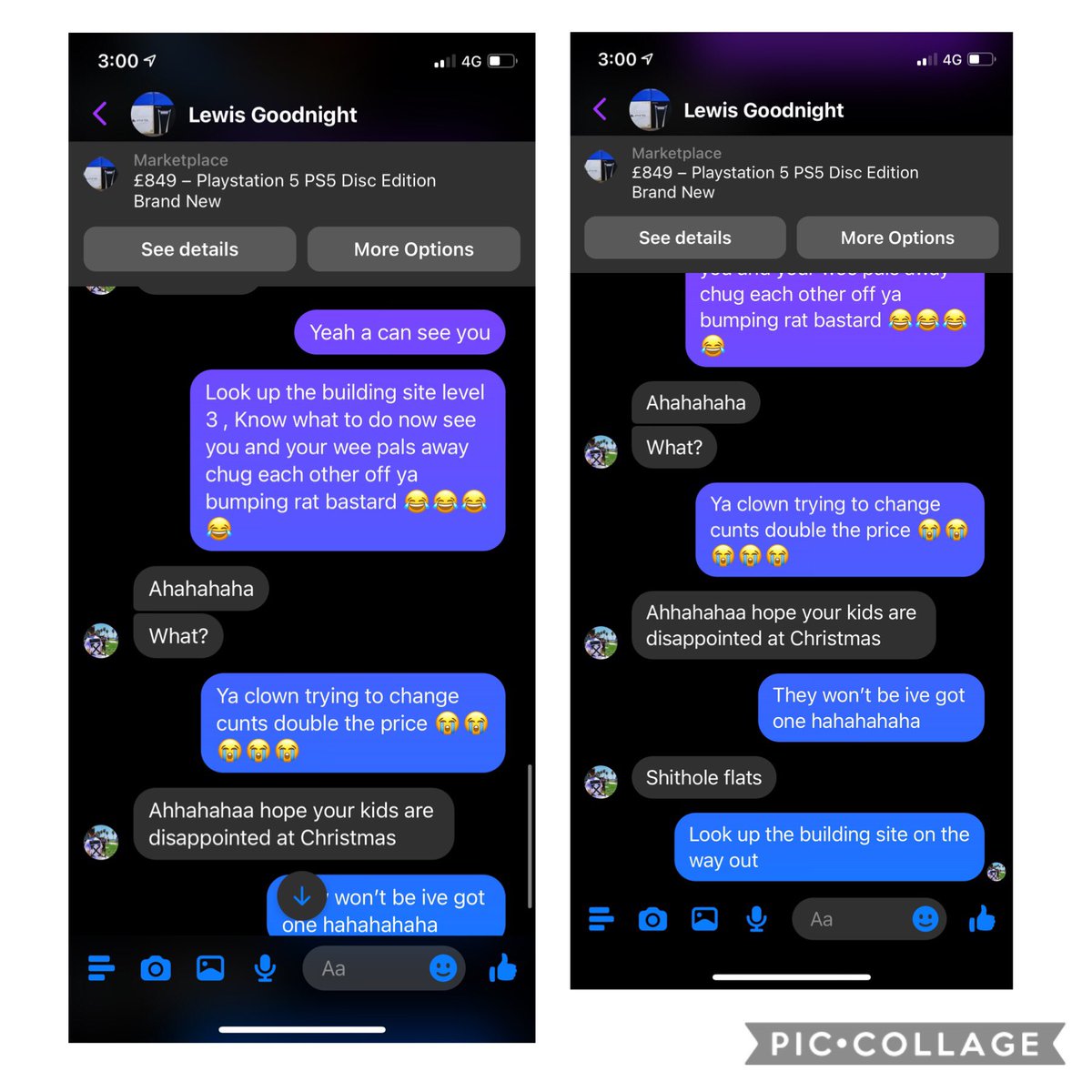 andrewtough933's tweet image. Bumping bastard trying to punt Playstions for double the price 😂😂  get it up yea 😩🖕🏻