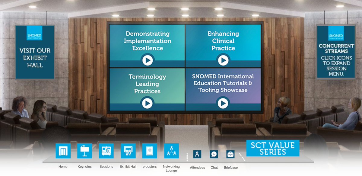SnomedCT's tweet photo. Issue resolved and the Expo platform is back up and running - Check out content from the Oct 8-9 #SCTExpo20 until early Jan 2021 at https://t.co/L1x6gDw2t2 - Reg is free. https://t.co/mdN2pZiUpM