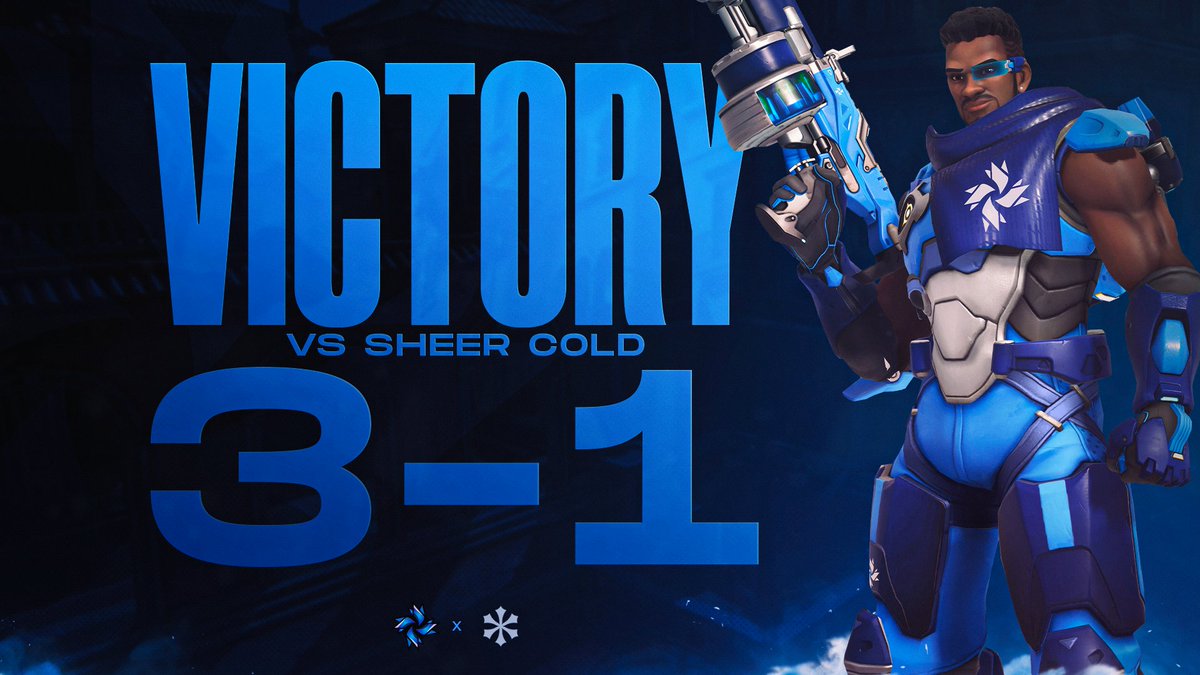 You could say, we snowballed that... ❄️

We take the 3-1 victory over <a href="/SheerColdGG/">Sheer Cold</a>, GG's to them! We'll be back shortly for our next match in the losers finals vs #Demersus

🎨 | @pckl3s