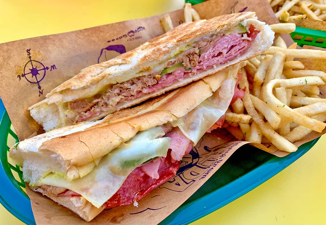 usfsp_sce's tweet photo. Takeover Tuesday featuring... Bodega (@eatatbodega ) 
-
Bodega is located in downtown St Pete and Tampa! 📍
-
Current St. Pete hours: Sunday - Wednesday: 11am-9pm
Thursday - Saturday: 11am-11pm
-
Latin street food and home to a renowned Cuban sandwich 🤤 https://t.co/4IfU3VArgj