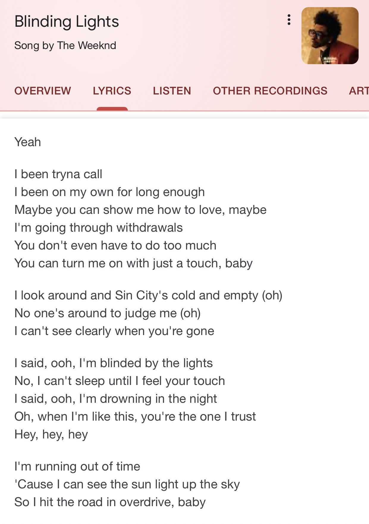 𝐞𝐦𝐢𝐥𝐢𝐚 This Got Nominated Over The Weeknd Abel Tesfaye T Co Vldmq28gct Twitter