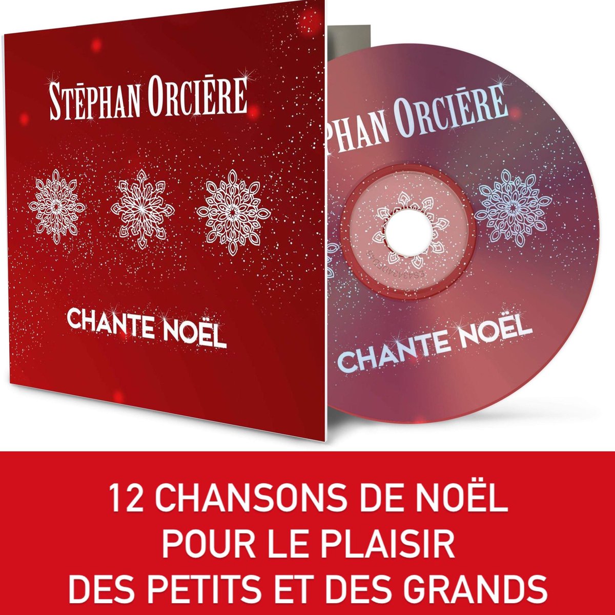 Nouvel Album « Stephan Orcière chante Noël » disponible depuis le 21 novembre sur stephanorciere.fr