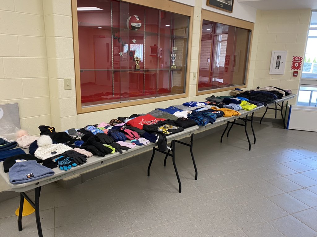 Are you missing anything? Classes will be visiting the lost and found tables this week to look for their items. Remember, we have a great ongoing fundraiser with Mabel’s Labels on their website!