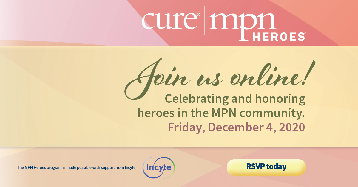 @cure_magazine is excited to announce that @Dev_Still71 will be the keynote speaker for the 8th annual #MPNHeroes recognition event. This year’s virtual celebration will take place Dec. 4! To reserve your spot: bwnews.pr/33b5500
#MPN #bloodcancer @Incyte @VoicesofMPN