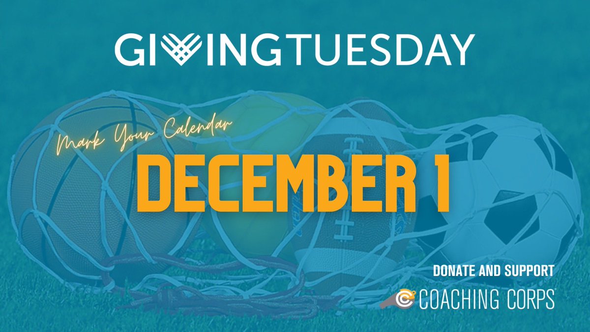 MacDime54's tweet photo. Special Announcement! This #GivingTuesday, I’m supporting @CoachingCorps in their effort to get coaches ready now for the return of youth sports! Join me in supporting by donating here: https://t.co/0VVFplo3Ys #CorpsCommunity
 https://t.co/xB2WHaH5yh