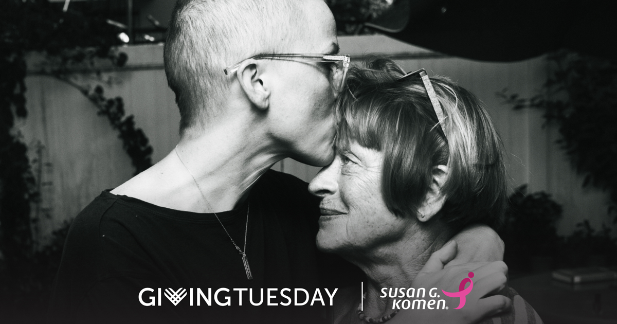 KomenNWohio's tweet photo. #GivingTuesday is December 1. Unite with our community on this global day of generosity &amp; support Komen. With your help, we can fund lifesaving research and provide ongoing support and critical assistance to people with #breastcancer and their families. https://t.co/ritgl34FXI