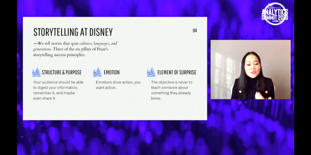Harry_Sabharwal's tweet photo. Really nice talk on Data-Driven storytelling from Daphne Cheung @DisneyStudios @AnalyticsInsIre #AnalyticsSummit20 https://t.co/PRnus3tM4E