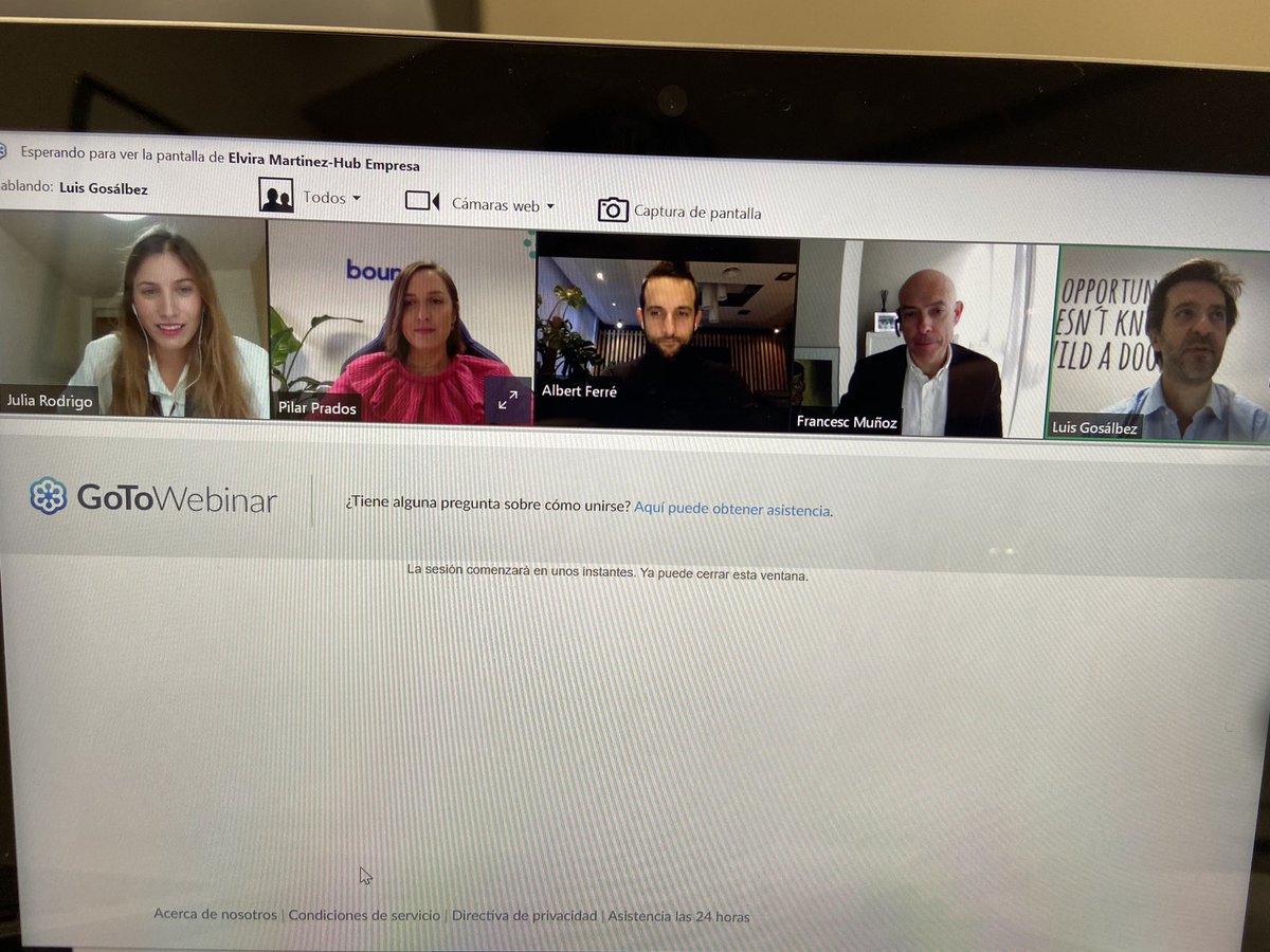 Hoy debatimos sobre El mundo que viene: sector legal del futuro. 👩🏽‍💻<a href="/PilarVPrados/">Pilar Prados</a> <a href="/juliarodrigo_99/">julia rodrigo</a> <a href="/LegalHackersVLC/">Legal Hackers Valencia</a> <a href="/BancoSabadell/">Banco Sabadell</a> #TransformacionDigital #legaltech