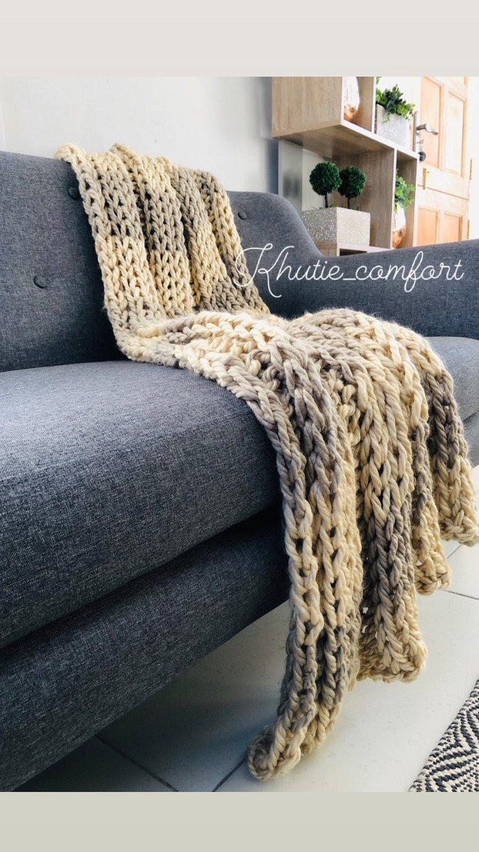 khutie_comfort's tweet photo. Khutie Comfort is a company that sells a range of finger knitted, hand crafted products... It was founded by @khuthi_ruka, based in PE. delivery all over SA #Yobusiness #yoconeo #djsbu #buylocal #proteas #trevorNoah #idols #bhekicele https://t.co/XIIr38d9fv
