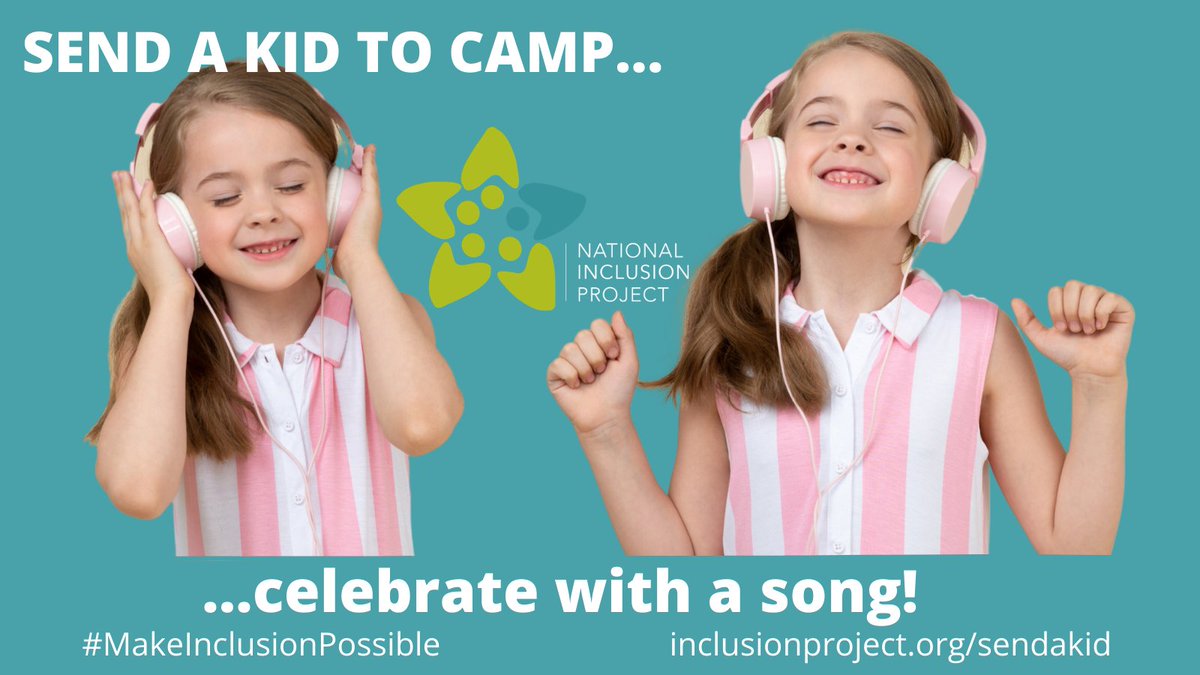 includingkids's tweet photo. #SendAKidToCamp...#CelebrateWithASong Learn more... https://t.co/OjMpsMqg7M
#HolidaySurprise #MakeInclusionPossible https://t.co/3diiqA0SeQ