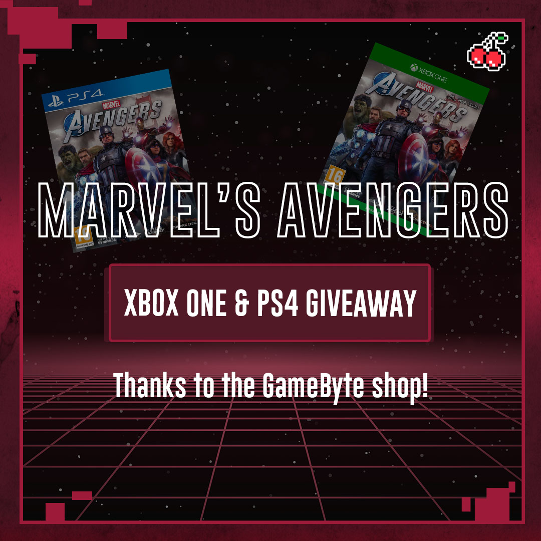 GameByte's tweet photo. Win 2 copies of #MarvelsAvengers in our #giveaway!
To enter simply drop us a follow, RT this post and leave a comment to let us know what platform you want it on (PS4 or Xbox One).
Closes at 5pm GMT - 25/11/2020
UK only
Buy it here on #GameByteShop: https://t.co/SKVpmB8nUm https://t.co/uJxxbUzgNO