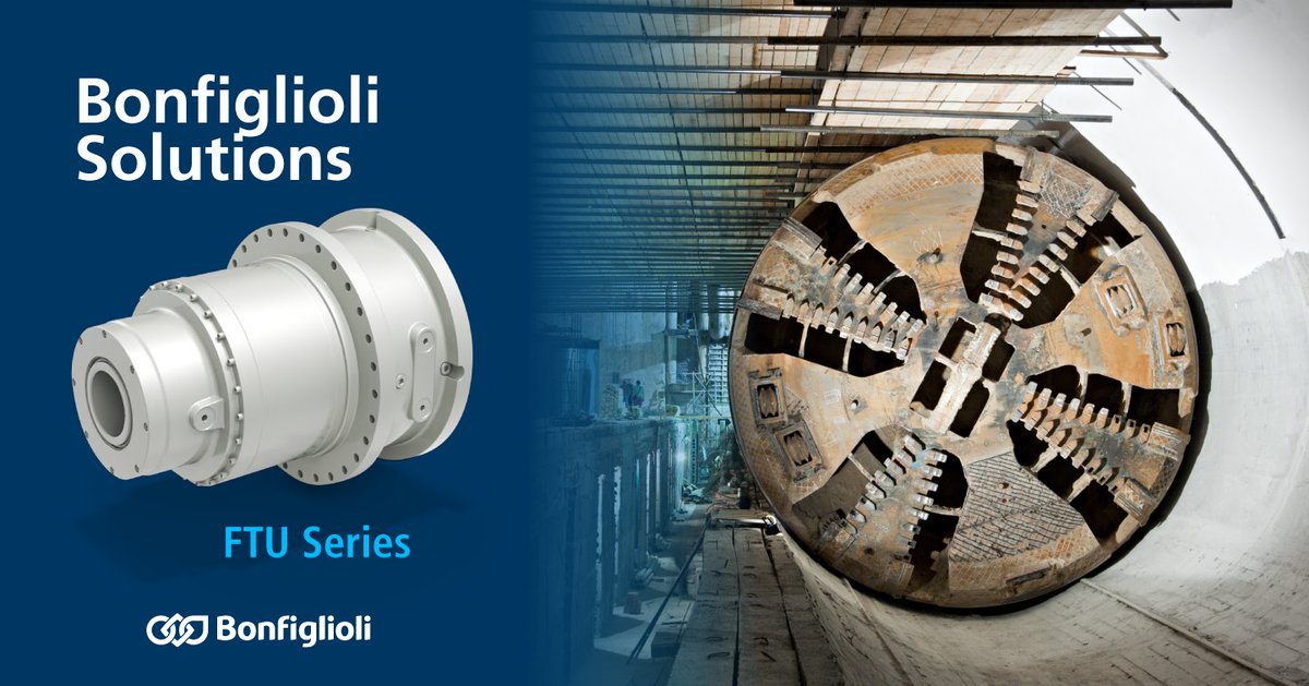 Bonfiglioli_'s tweet image. Today we present you an innovative solution specific for the #mining industry: The FTU Series! These units are perfectly suited to tunnel boring machines and large mining equipment, because they&apos;re robust, powerful and durable!

Learn more: bit.ly/2Izwz8t 

#Bonfiglioli
