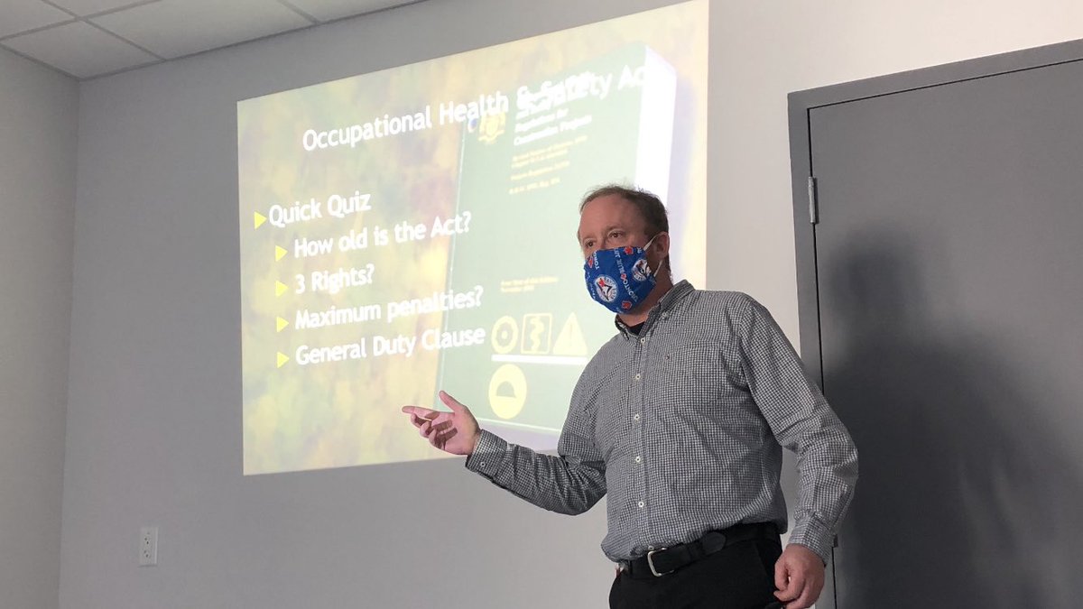 Love helping local!  Just wrapped up #HealthAndSafety program development and training for a ##SmallBiz in #Haldimand #Ontario #Caledonia #GTHA