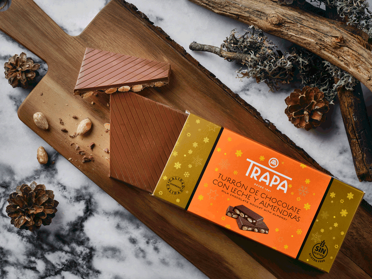 chocolatestrapa's tweet photo. ¡Hoy es 24, oficialmente en un mes será Navidad! 🎄¿Aún no has probado nuestro turrón de chocolate con leche y almendra? 🧡

#ChocolatesTrapa​ #ChocolateLovers #TurronesTrapa #TurrónChocolate #Turron #SinGluten https://t.co/PD0rpmZtTp