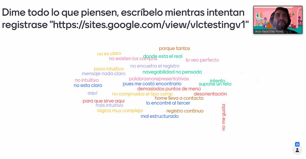 CarmenMonforteC's tweet image. THINK-ALOUD en vivo durante #vlctesting20 #codeon con Jesus Rene