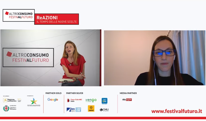 Altroconsumo's tweet image. Tra marzo e aprile abbiamo avuto 2 milioni di nuovi utenti che hanno effettuato acquisti online. Nello stesso periodo dell’anno precedente l’incremento era stato di 400mila utenti. Francesca Bazzi di @ConsNetcomm a #FestivalFuturo
#ReAZIONI