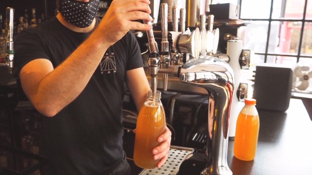 Freshly poured to your door! #ganyamatyam 

Our online shop is taking orders for this Saturday. Freshly poured beer available for delivery or click and collect <a href="/Bedford_Tavern/">The Bedford Tavern</a> 

Get those orders in 👉 ganyambrewco.uk

#N7 #N4 #beeroclock #londonlockdown #ClickandCollect