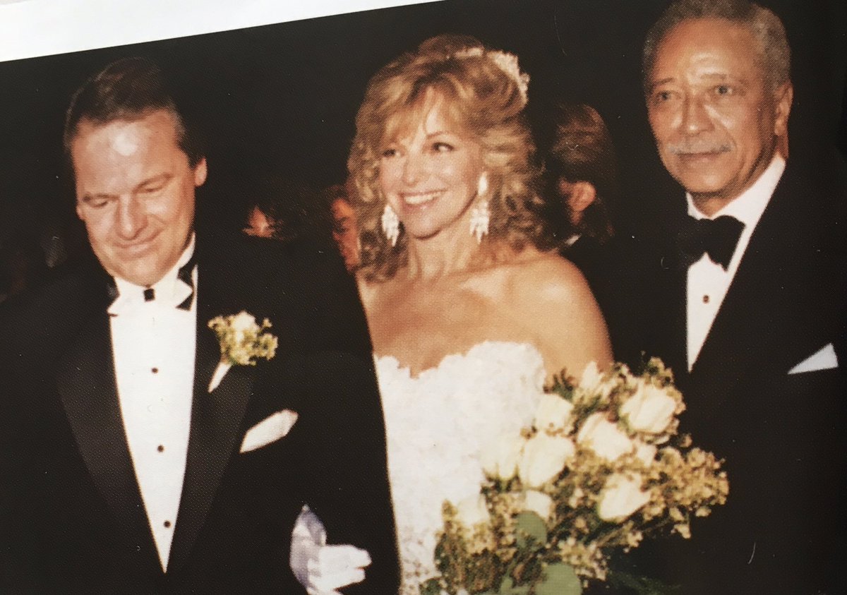 Saddened by the loss of our dear friend Mayor David Dinkins. He was a￼ true and kind  gentleman and took special pride in having  married me and Judy.                    RIP Mr Mayor.