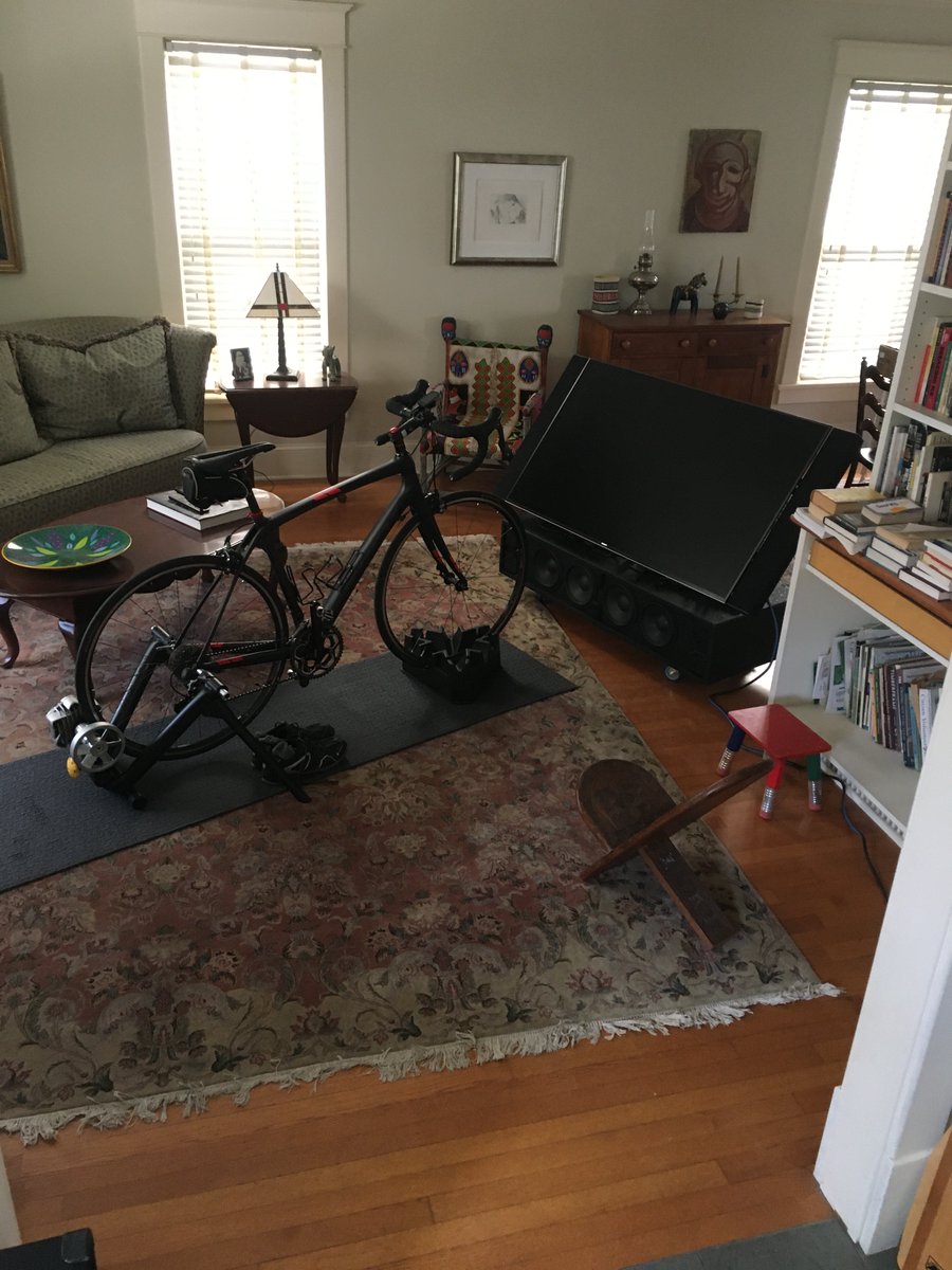InnovoxAudio's tweet photo. Time to crush some calories before that big turkey dinner Thursday. This is how we do it up in MN during the winter season! 🚴 🚴‍♀️ 🚴‍♂️ 

#SeriousSound #flexfocus #innovoxaudio #flexvideosoundbar #soundoftrueengagement #claritytoinspire #linearray #avtweeps https://t.co/dDRaBzXnDF