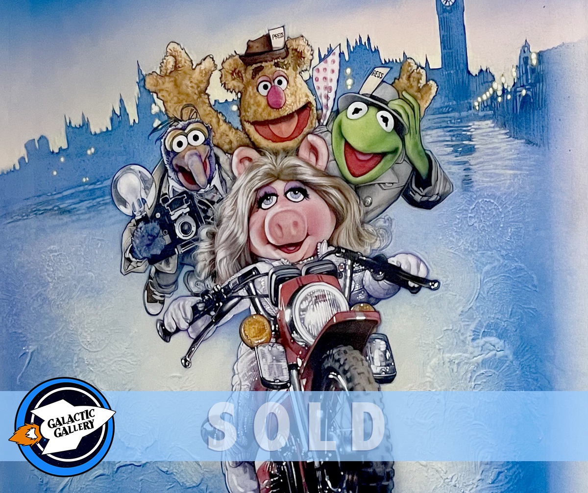 GalacticGallery's tweet photo. Another amazing painting has just been put on layaway. Congratulations to the new owner of "The Great Muppets Caper" (1992) by Drew Struzan! 

#muppets #muppetshow #sold #drewstruzan #soundtrackcover #albumart #albumartwork #thegreatmuppercaper #originalart #popculturegallery https://t.co/wHap0zUDq3