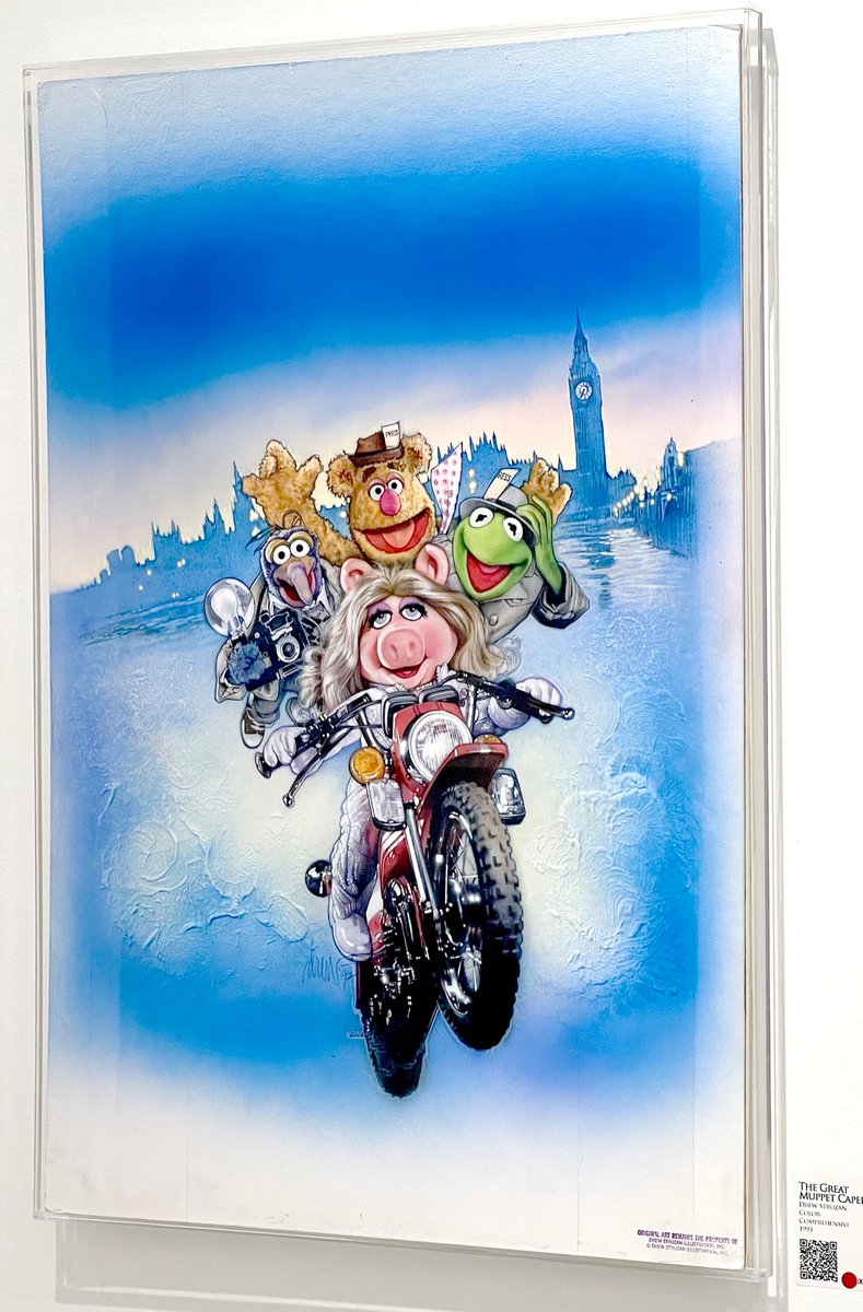 GalacticGallery's tweet photo. Another amazing painting has just been put on layaway. Congratulations to the new owner of "The Great Muppets Caper" (1992) by Drew Struzan! 

#muppets #muppetshow #sold #drewstruzan #soundtrackcover #albumart #albumartwork #thegreatmuppercaper #originalart #popculturegallery https://t.co/wHap0zUDq3