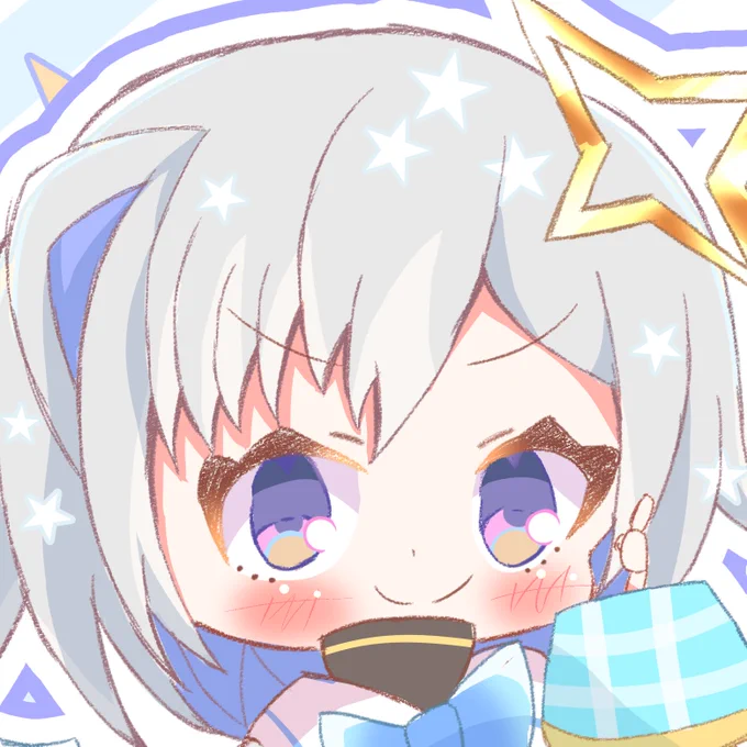 SDかなたちゃん
かなたちゃん50万人おめでとうございます!!!!
#かなたーと 
#天音かなた  
#天音かなた50万人 
#絵描きさんと繫がりたい 