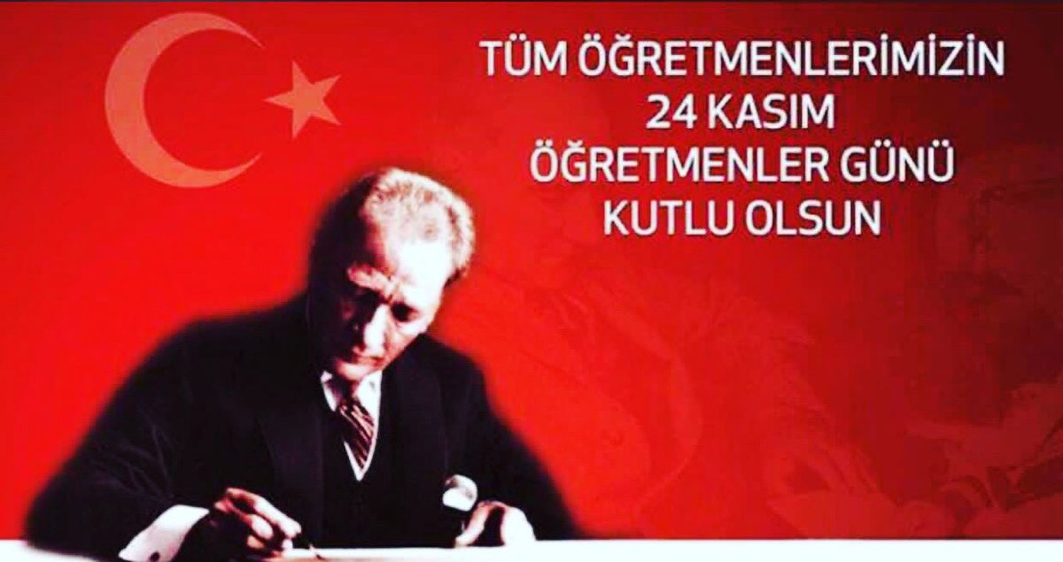 OrtaokuluVedat's tweet photo. Başöğretmenimiz Mustafa Kemal Atatürk’ün izinde, tüm öğretmenlerimizin 24 Kasım Öğretmenler Günü kutlu olsun. https://t.co/aiVXnETqAt
