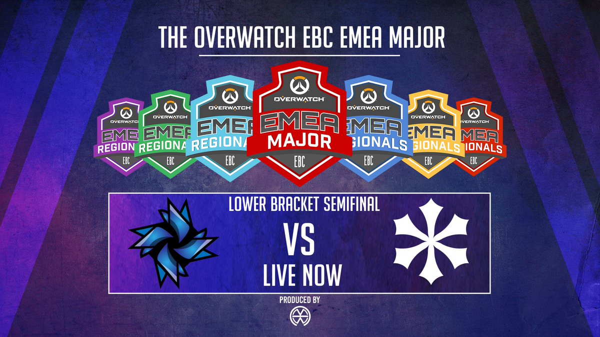 The Lower bracket Semifinal has started! 📢
  
Who will win and go to meet #Demersus? ⚔️

Check it out!
@ExOblivioneOW VS <a href="/SheerColdGG/">Sheer Cold</a>

🇬🇧Twitch.tv/ReflashProd

#EBC #Overwatch