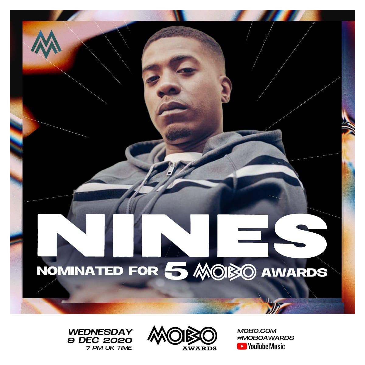 Most nominated artist this year, thank you @moboawards and everyone involved 💎
