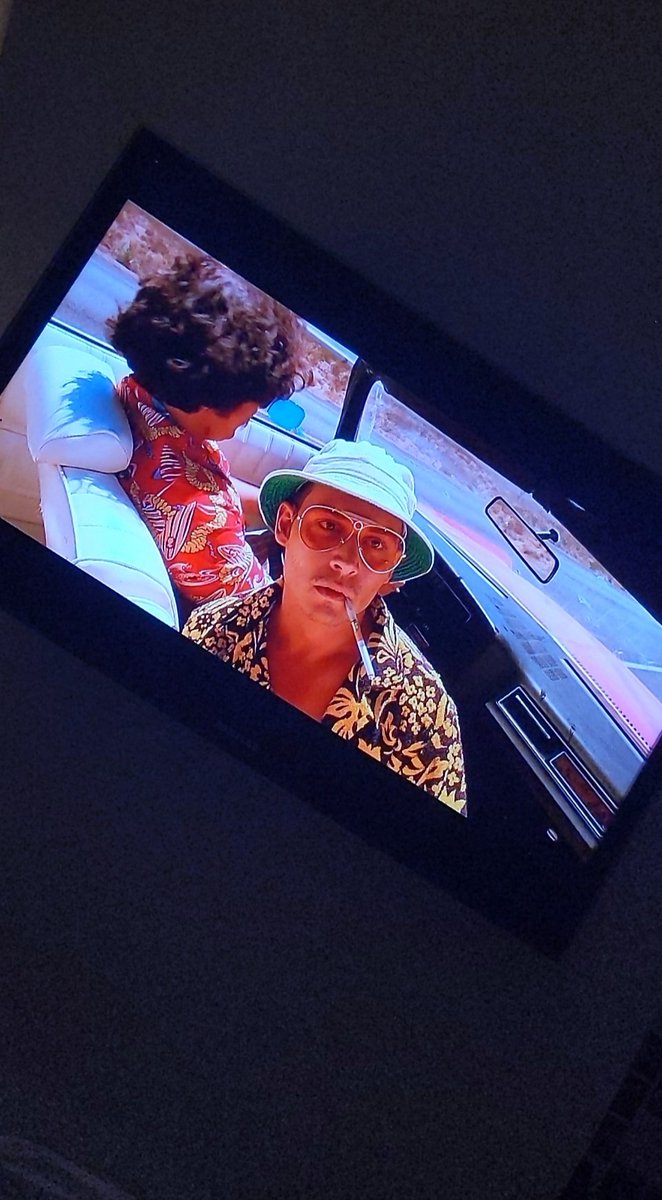 Day 12 : Fear And Loathing In Las Vegas Character : Raoul Duke This film never fails to make me laugh, hilarious from start to finish.The characters are just brilliant, one of my go to drunk filmsIf you haven't watched this yet, you need to! #JohnnyDeppMarathon