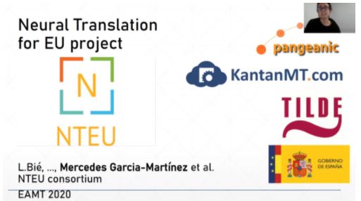 pangeamt's tweet photo. Sponsoring EAMT virtual conference 2020
https://t.co/pqAxs3CgAh #eamt2020 #NMT #machinetranslation #nteu #mapa #anonymization #nlp #deeplearning https://t.co/tBw7wvhltI