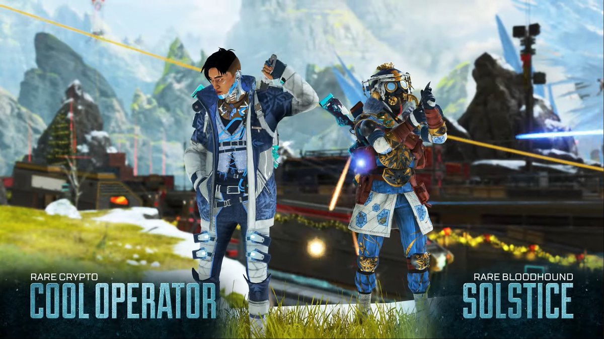 Holo-Day Bash 2020 skins! #ApexLegends