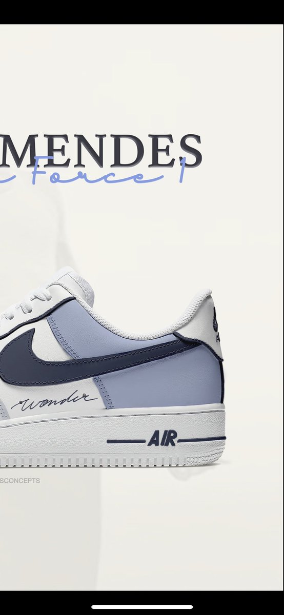 shawn mendes air force 1