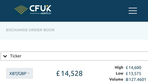 Today, <a href="/Coinfloor/">Coinfloor | ₿ | coinfloor.co.uk</a> has recorded it's all time highest price for #Bitcoin in GBP since its launch 7 years ago.

Onwards.