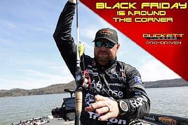 Black Friday is right around the corner and <a href="/Duckett_Fishing/">Duckett Fishing</a> is going to be offering some great specials! Stay tuned to our social media accounts for all of the details coming soon! #duckettfishing