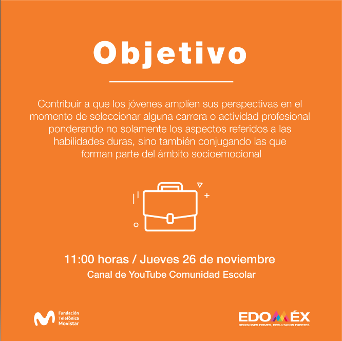 DGEMSedomex's tweet photo. ¿Estás por salir de la preparatoria y no sabes cómo dar el siguiente paso? @vargasivonne nos hablará desde su experiencia sobre la #OrientaciónVocacional. 
🗓 26 de noviembre 
🕙 11:00 horas
🖥 https://t.co/UBN09K73Gd

@geramonro05 
@israeljeronimol 
@jorgegalileocv https://t.co/XFakwoL2Ob