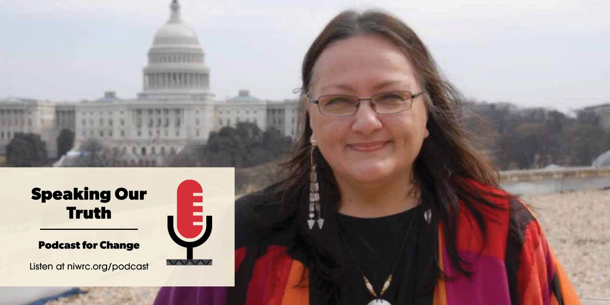 niwrc's tweet image. NEW PODCAST 🎧  On Episode 14 of NIWRC's Speaking Our Truth podcast, hear from #Indigenousrights activist Suzan Shown Harjo (Cheyenne &amp;amp; Hodulgee Muscogee), who has developed landmark laws and led calls for protecting tribal lands + ending #Nativemascots. bit.ly/35WDrp4
