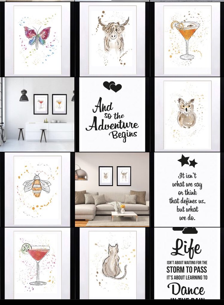 louisecsharp's tweet image. New watercolour prints available follow @CarbonOwl and visit the website store carbonowl.co.uk or see us on @Etsy etsy.com/uk/shop/Carbon…