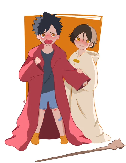 they're very much into the characters #kuroken #haikyuu 