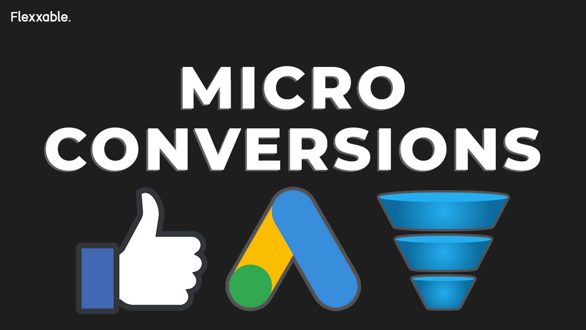 Micro Conversions | Small Wins = Big Results | Flexxable youtu.be/umo6jZXYCDg via <a href="/YouTube/">YouTube</a>