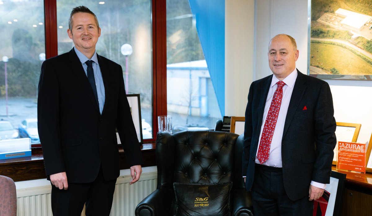 HeidelbergUK's tweet photo. Stephens &amp; George addresses increased demand with 15th press from Heidelberg UK. The purchase is part of a well-defined company policy at Stephens &amp; George, of continual re-investment in the latest technology. 
https://t.co/sF2Lwcmgk4
#SandGPrintGroup #speedmaster #pushtostop https://t.co/J8JhaoNBo1