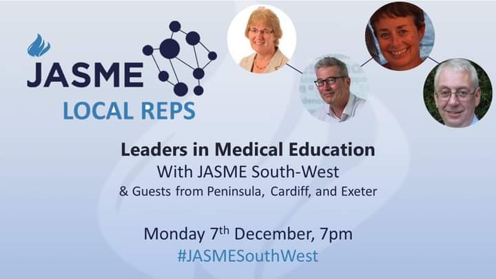 JLRandall_uk's tweet photo. Could not be more excited to announce this @jasme_uk event https://t.co/JNrxMnHYHA!! Join us to hear about the careers of 4 leaders in UK MedEd, and ask them any questions you have!! A rare opportunity for juniors! Register via https://t.co/U4xaeUrGrz ‼ https://t.co/cDajkSoCba
