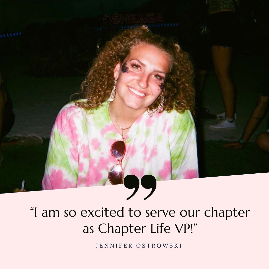 almaaxid's tweet photo. Jen is a junior working towards her nursing major and IPHS minor. Aside from Alpha Xi Delta, Jen is also a member of Alpha Phi Omega, the Student Nurses Association, and the IPHS Honorary. Fun fact about Jen, she can move her ears! So excited to have you as our Chapter Life VP! https://t.co/wZRg9UyuKd