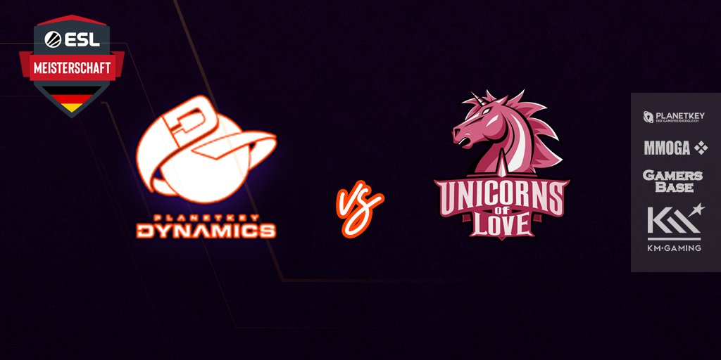 PKDynamics's tweet photo. Matchday! Ab 18 Uhr wollen wir in der #ESLMeisterschaft gegen @uol_csgo sechs Punkte einfahren. #GoGoPkD
🎙️ @Albi1985HS
📺 https://t.co/Pcq0LUPzpL https://t.co/Ovsxjx8CM3