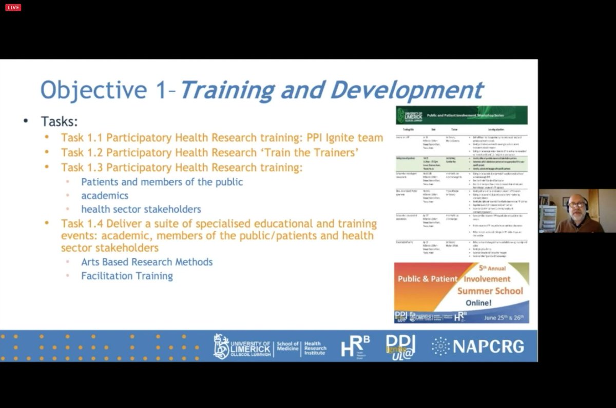 Love this model of training academics, patients & community members together in #participatoryhealthresearch. @jsalsb #NAPCRG2020