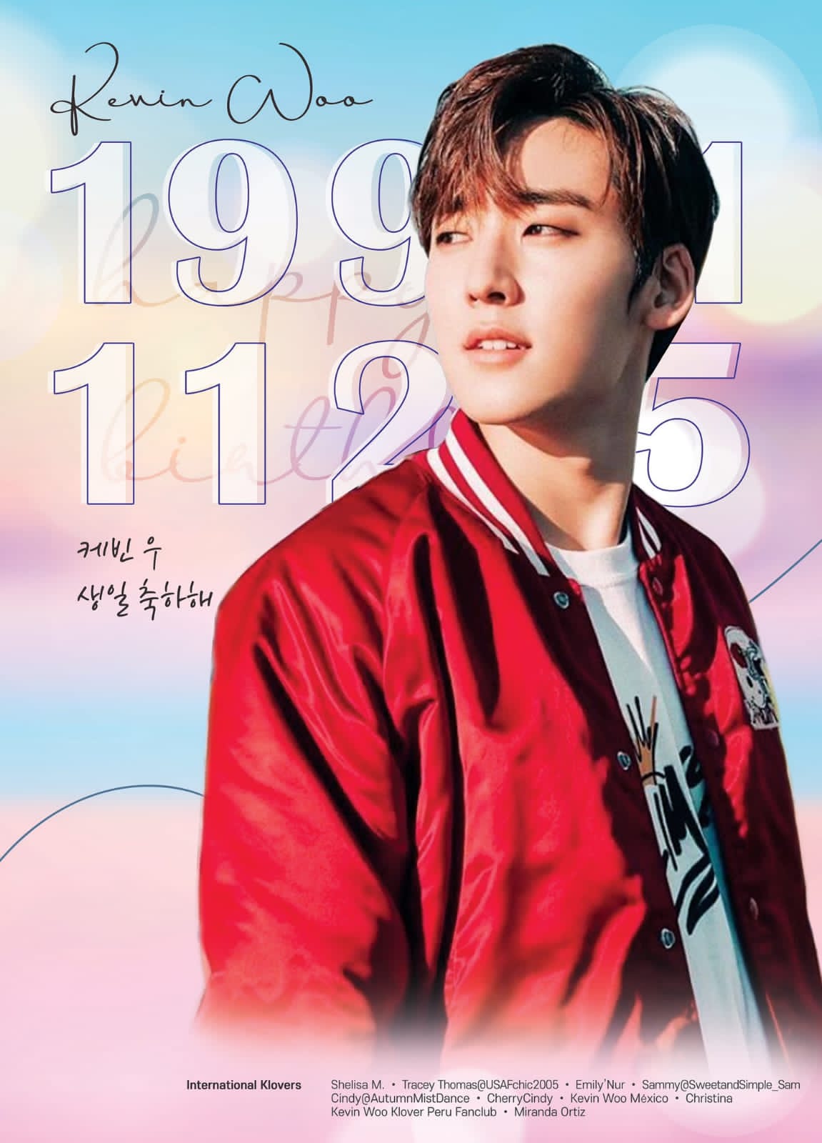 Happy Birthday Kevin Woo  