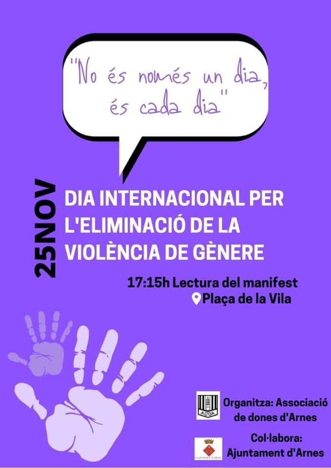 fdefiga's tweet photo. Heu vist les diferents convocatòries que hi ha a les nostres terres pel #25N https://t.co/wjuZll3ciT